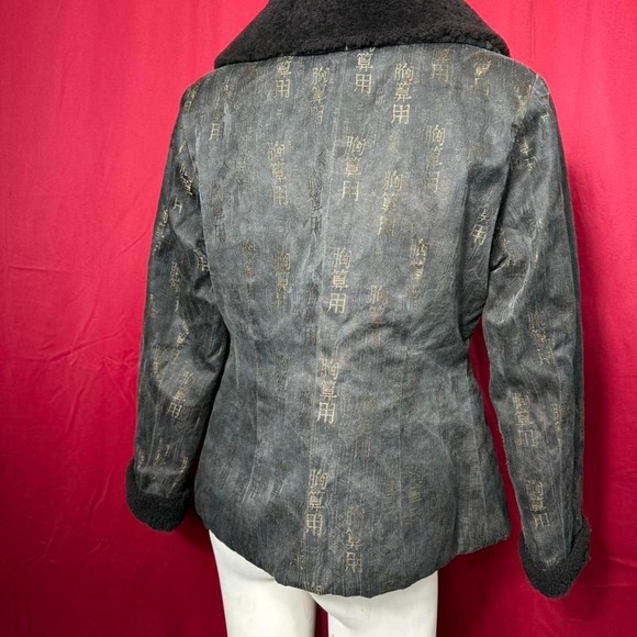 Vintage Quilted Jacket shearling‎ coat - Picture 5 of 6